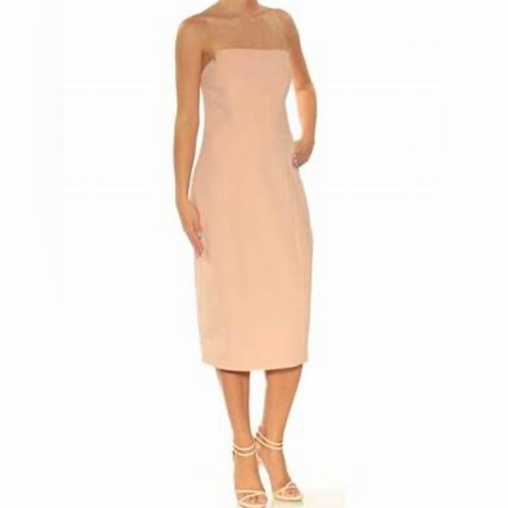 Jill Jill Stuart Midi Strapless Dress